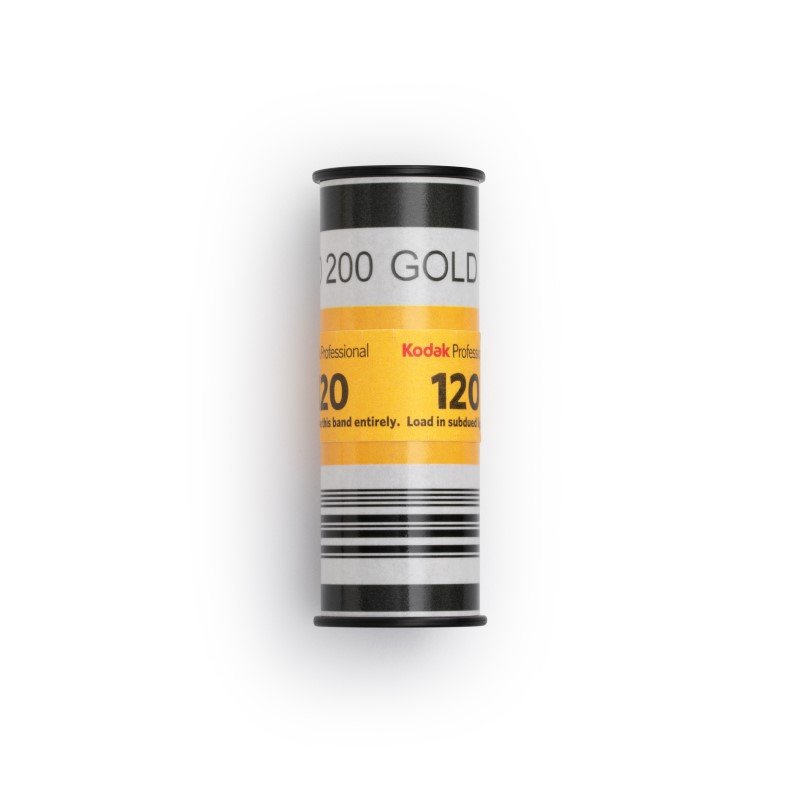 Kodak Gold 200 Color Negative Film (120 Roll Film, 5-Pack)