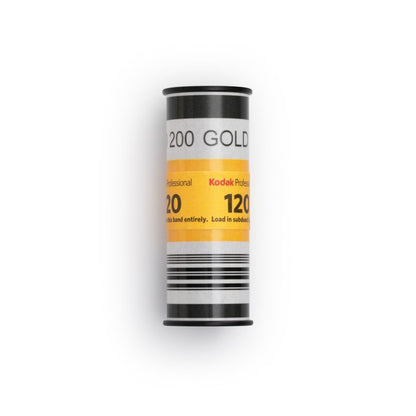 Kodak Gold 200 Color Negative Film (120 Roll Film, 5-Pack)