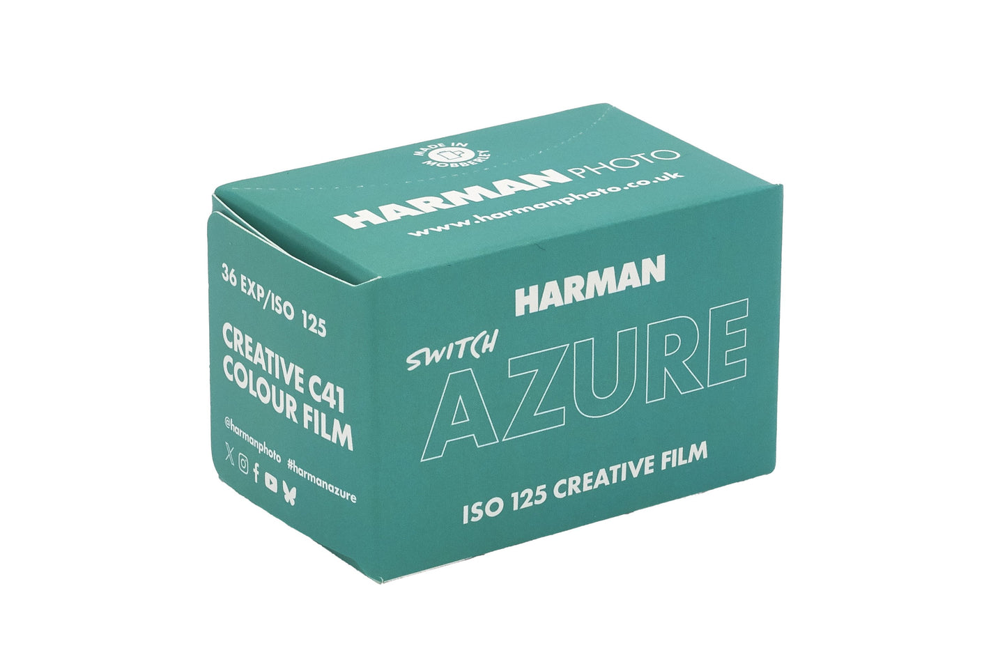 Harman Switch Azure 125 Colour Negative Film (35mm Roll Film, 36 Exposures)