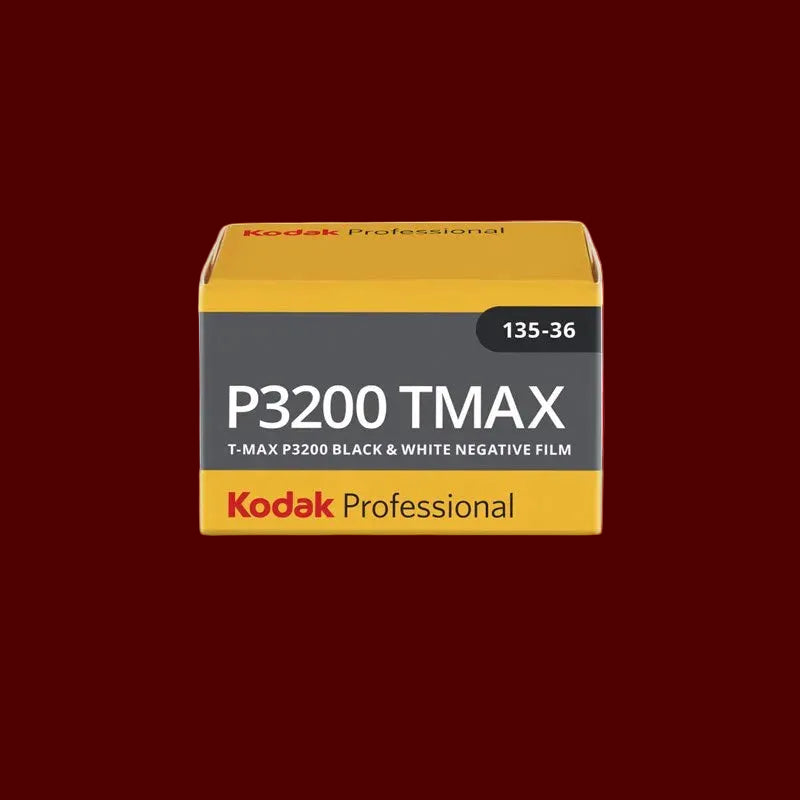 Kodak T-Max P3200 B&W Negative Film (35mm Roll Film, 36 Exposures)