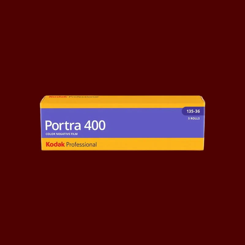 Kodak Portra 400 Color Negative Film (35mm Roll Film, 36 Exposures, 5-Pack)