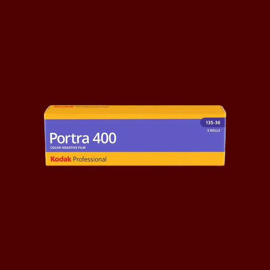 Kodak Portra 400 Color Negative Film (35mm Roll Film, 36 Exposures, 5-Pack)