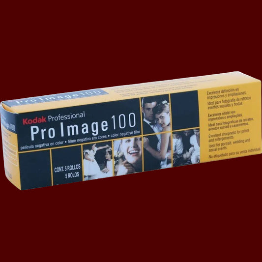 Kodak Pro Image 100 Color Negative Film (35mm Roll Film, 36 Exposures, 5-Pack)
