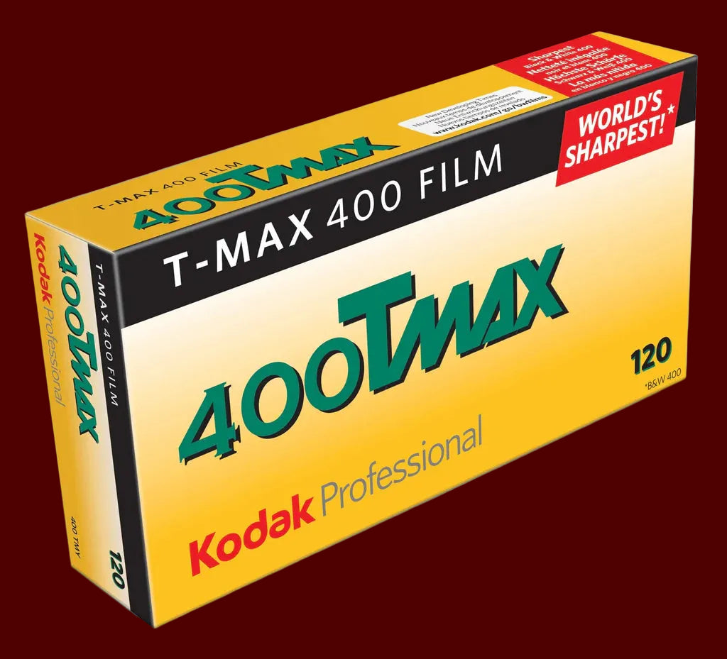 Kodak T-Max 400 B&W Negative Film (120 Roll Film, 5-Pack)