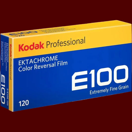 Kodak Ektachrome E100 Color Reversal Film (120 Roll Film, 5-Pack)