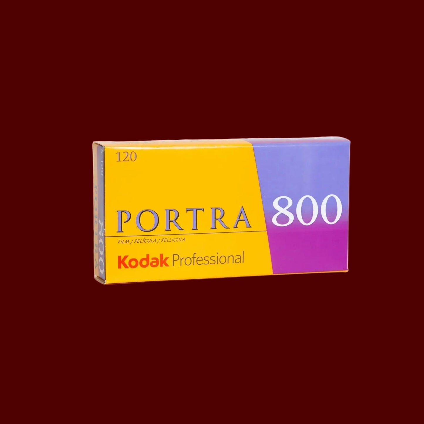 Kodak Portra 800 Color Negative Film (120 Roll Film, 5-Pack)