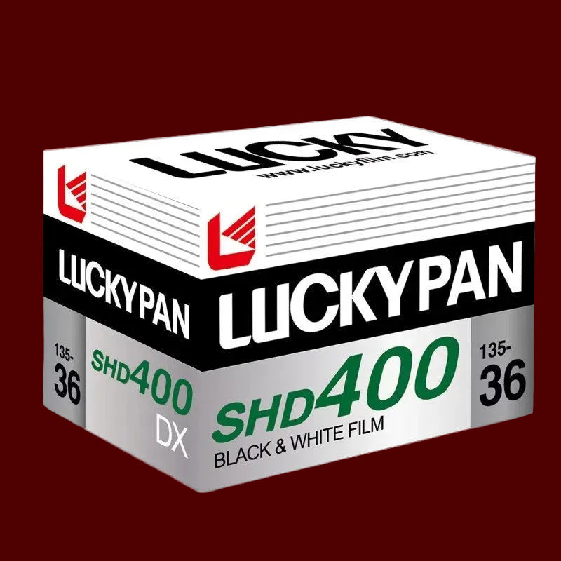 LUCKYPAN Film SHD400 B&W Negative Film (35mm Roll Film, 36 Exposures)