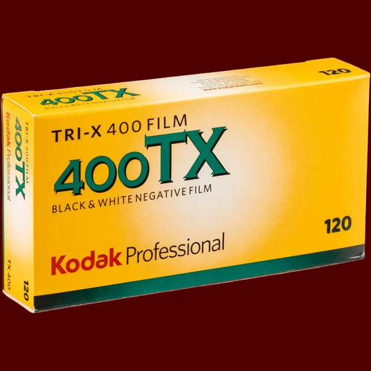 Kodak Tri-X 400 B&W Negative Film (120 Roll Film, 5-Pack)